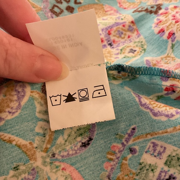 eShakti Black and Teal Floral Maxi Dress - Picture 9 of 11